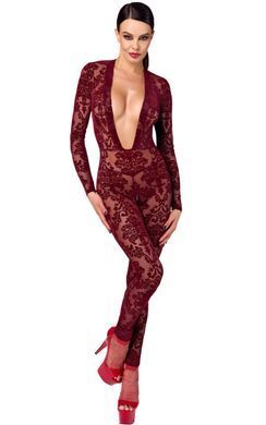 Бодистокинг Noir Handmade F382 Kink Royal Catsuit XS - фото