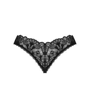 Трусики Obsessive Donna Dream crotchless thong XS/S черные