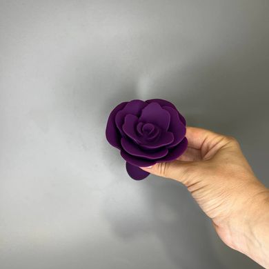 Анальная пробка Love To Love OPEN ROSES S SIZE фиолетовая (3 см) - фото