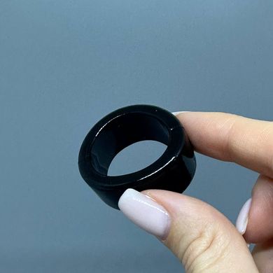 Эрекционное кольцо Doc Johnson Titanmen ToolsCock Ring Black - фото