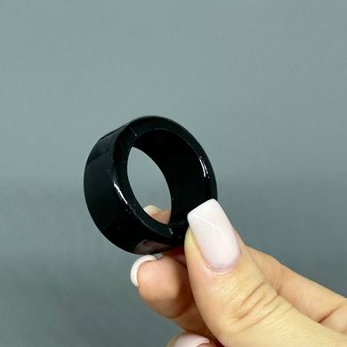 Эрекционное кольцо Doc Johnson Titanmen ToolsCock Ring Black - фото