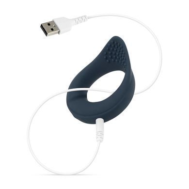 Ерекційне віброкільце Boners Vibrating Cock Ring with Perineum Stimulation - фото
