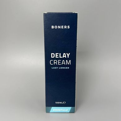 Крем пролонгатор для чоловіків Boners Delay Cream (100 мл) (пом'ята упаковка) - фото
