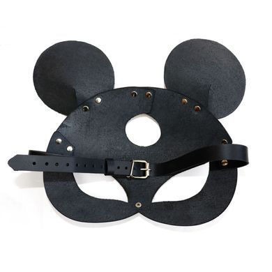 Шкіряна маска мишки Art of Sex Mouse Mask чорна