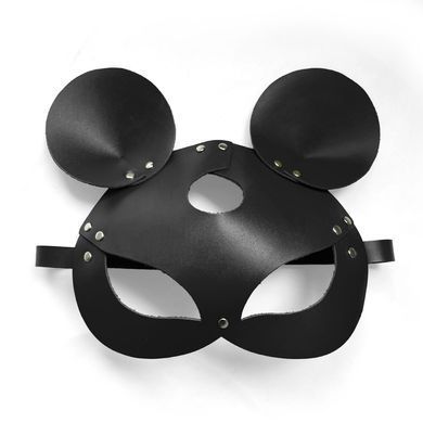 Шкіряна маска мишки Art of Sex Mouse Mask чорна