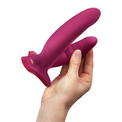 Фалоімітатор Fun Factory Ryde Wine Red (12,3 см) бордовий - фото