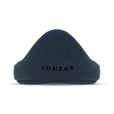 Ерекційне віброкільце Boners Vibrating Cock Ring with Perineum Stimulation - фото