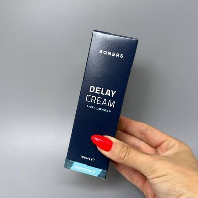 Крем пролонгатор для чоловіків Boners Delay Cream (100 мл) (пом'ята упаковка) - фото
