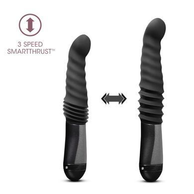 Пульсатор женский Temptasia by Blush Lazarus Thrusting Dildo Black - фото