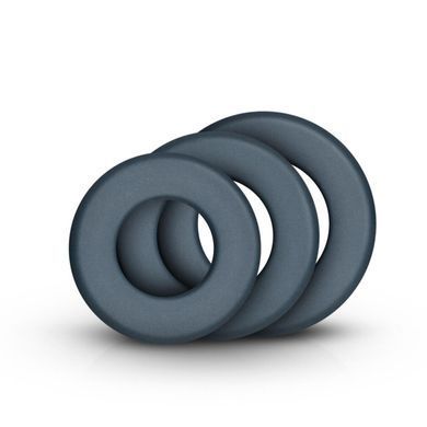 Набор эрекционных колец Boners 3-Piece Hefty Cock Ring Set - фото
