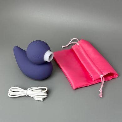 KissToy CuteVibe Ducky - вакуумный вибратор-уточка Grey - фото