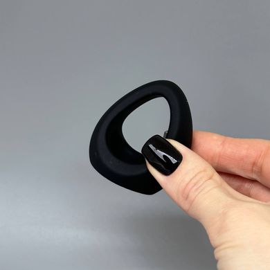 Двойное эрекционное кольцо Love To Love FLUX RING BLACK ONYX - фото