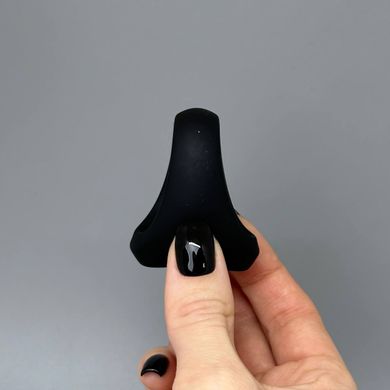 Двойное эрекционное кольцо Love To Love FLUX RING BLACK ONYX - фото