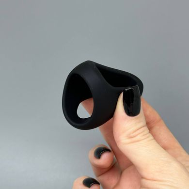 Подвійне ерекційне кільце Love To Love FLUX RING BLACK ONYX - фото