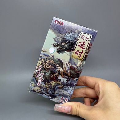 Презерватив Olo DOT RUSH 2080 (1 шт) точковий пролонгуючий - фото