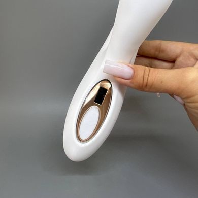 Satisfyer Pro+ G-Spot Generation 2 White - вибратор с вакуумной стимуляцией клитора белый - фото