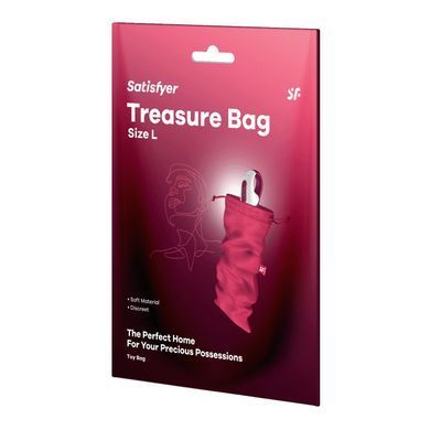 Мешочек для секс-игрушек Satisfyer Treasure Bag L Pink - фото