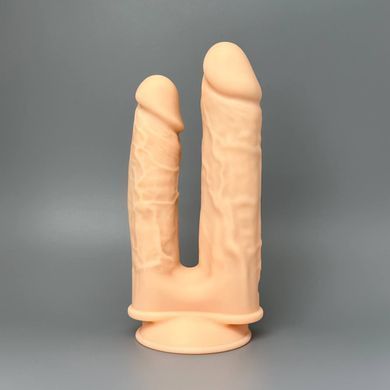 Фаллоимитатор-вибратор SilexD Double Gusto 8in & 7in (19,5 см) - фото