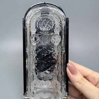 Мастурбатор с вибрацией Tenga Flip Zero EVR Electronic Vibrotation черный - фото
