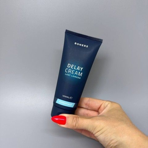 Крем пролонгатор для чоловіків Boners Delay Cream (100 мл) (пом'ята упаковка) - фото