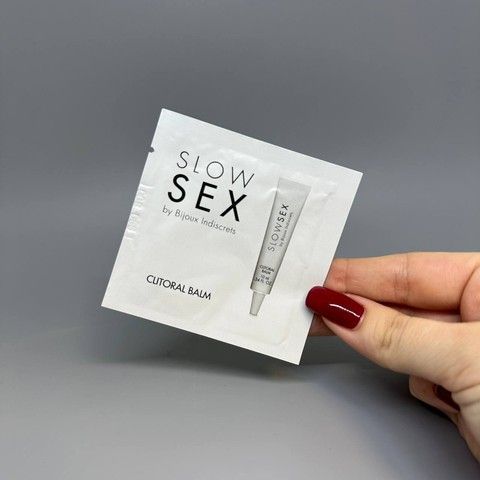 Саше Bijoux Indiscrets SLOW SEX Clitoral balm бальзам для клитора (2 мл)