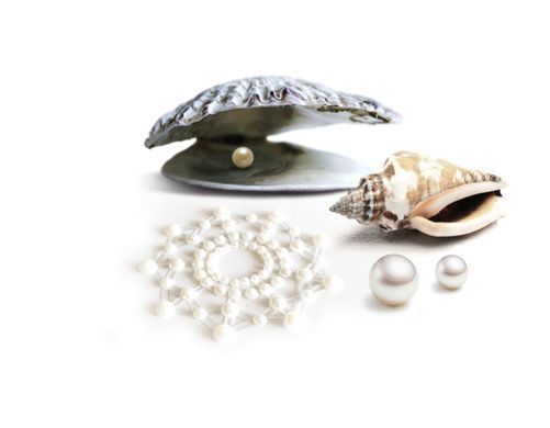 Пэстис из кристаллов Bijoux Indiscrets Mimi Pearl, украшение на грудь - фото