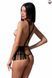 Комплект білизни INDRA SET OpenBra black Passion Exclusive L/XL - фото товару