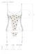 Еротичний корсет Passion LOVELIA CORSET white L/XL