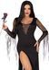 Эротический костюм Аддамс Leg Avenue Sexy Spooky Morticia L