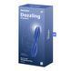Двусторонний стеклянный дилдо Satisfyer Dazzling Crystal 2 Blue - фото товара