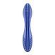 Двусторонний стеклянный дилдо Satisfyer Dazzling Crystal 2 Blue - фото товара