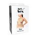 Ожерелье на грудь из жемчуга Art of Sex Star XS-2XL - фото товара