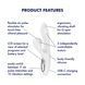 Satisfyer Pro+ G-Spot Generation 2 White - вібратор з вакуумною стимуляцією клітора білий - фото товару
