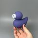 KissToy CuteVibe Ducky - вакуумный вибратор-уточка Grey - фото товара