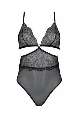 Эротическое боди Passion AMBERLY BODY black 4XL/5X