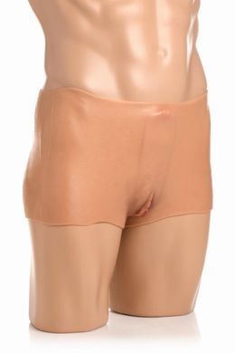 Накладна вагіна Master Series Silicone Vagina + Butt Panties Small