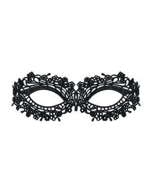 Мереживна маска Obsessive A710 mask One size, Чорний