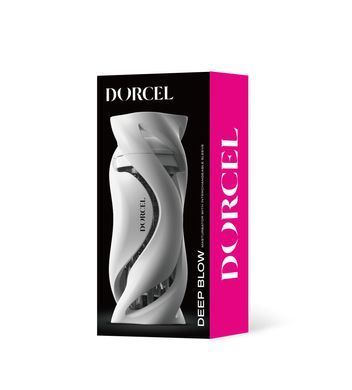Мастурбатор Dorcel DEEP BLOW WHITE білий (пом'яте паковання) - фото