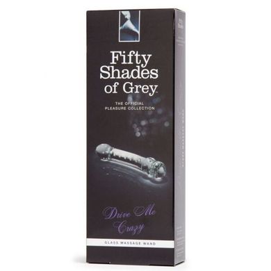 Фаллоимитатор из стекла Fifty Shades of Grey - "Сведи меня с ума" (19,5 см) - фото