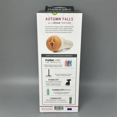 Fleshlight Autumn Falls Cream - вагіна мастурбатор Fleshlight Girls (пом'ята упаковка) - фото