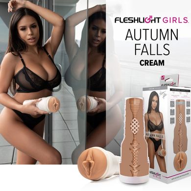 Fleshlight Autumn Falls Cream - вагіна мастурбатор Fleshlight Girls (пом'ята упаковка) - фото