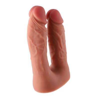 Двойной фаллоимитатор для секс-машин Hismith Silicone Double Penetrator Dildo