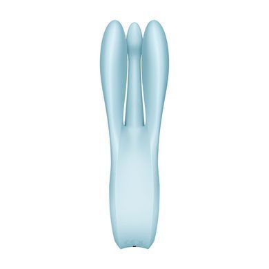 Satisfyer Threesome 1 Light Blue - вибратор для клитора - фото
