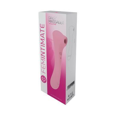 Femintimate Daisy Massager Pink - вакуумний вібратор рожевий - фото