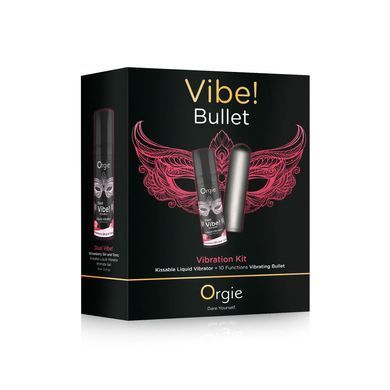 Набор Orgie Vibe Bullet: жидкий вибратор и вибропуля