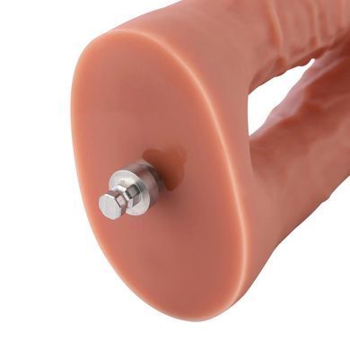 Двойной фаллоимитатор для секс-машин Hismith Silicone Double Penetrator Dildo