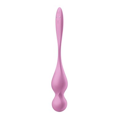 Вагинальные смарт-шарики с вибрацией Satisfyer Love Birds 1 Connect App Pink - фото