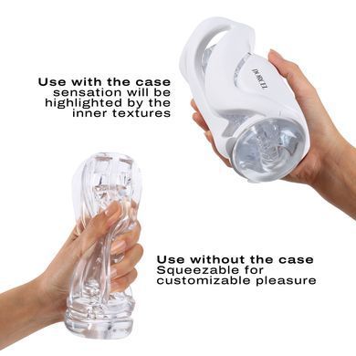 Мастурбатор Dorcel DEEP BLOW WHITE білий (пом'яте паковання) - фото