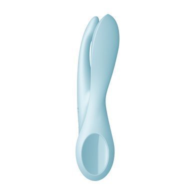 Satisfyer Threesome 1 Light Blue - вибратор для клитора - фото