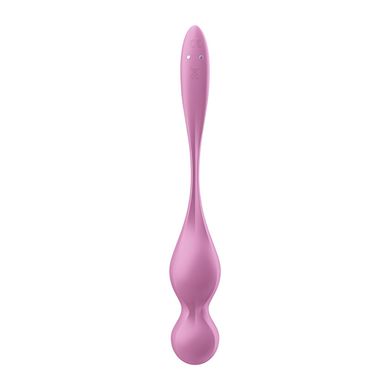 Вагінальні смарт-кульки з вібрацією Satisfyer Love Birds 1 Connect App Pink - фото